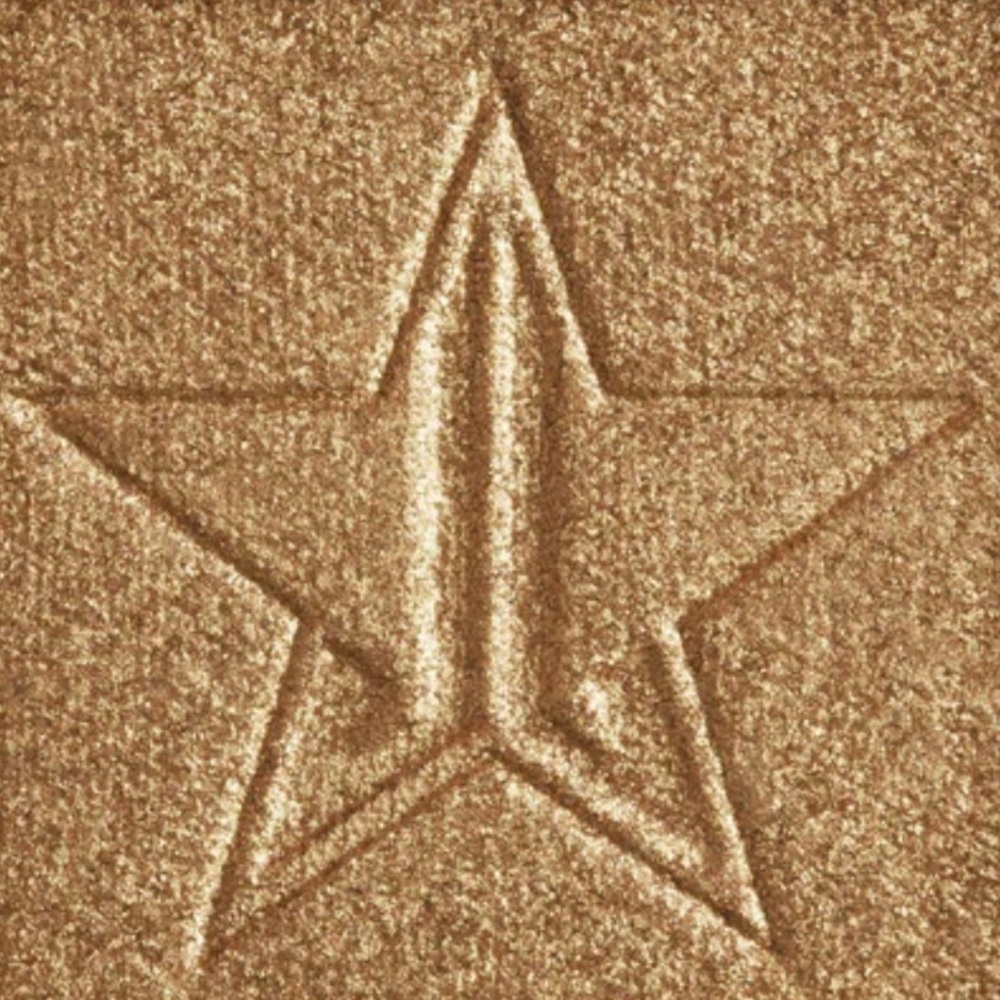 Jeffree Star Artistry Single Eyeshadow in Owl Eyes Shade (Metallic Gold) - NIB